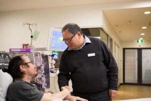 Werribee Mercy Hospital Pastoral Carer Pan Hoe (Victor)