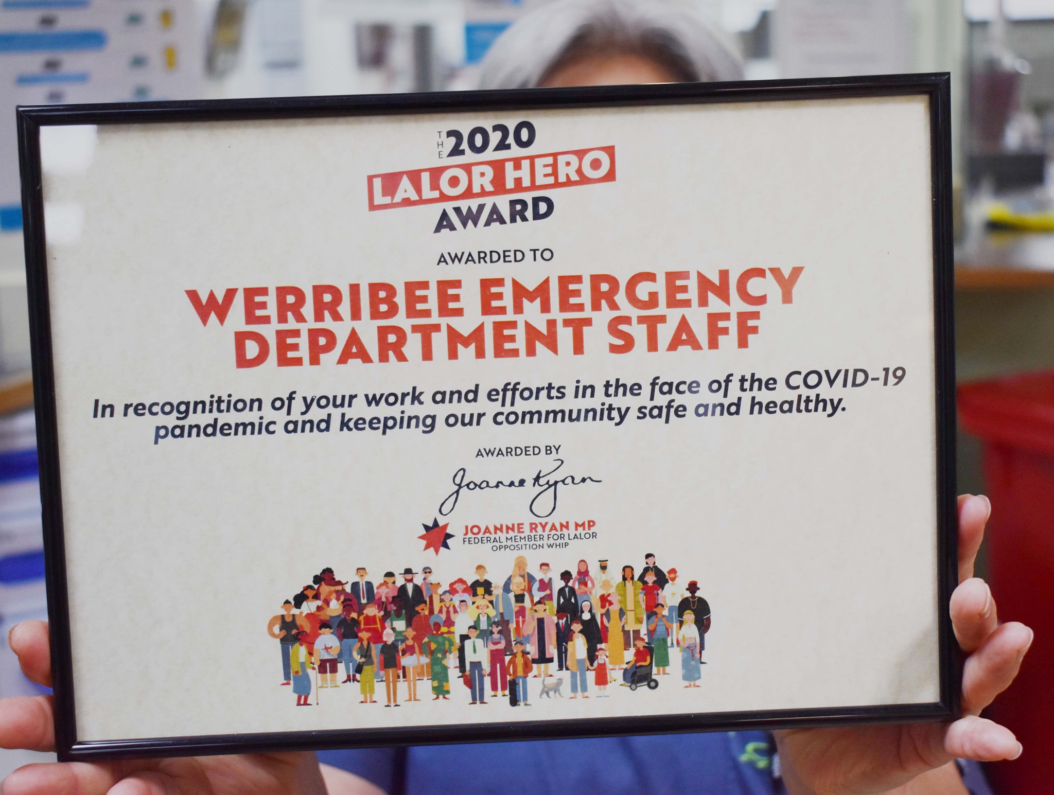 Winner — Lalor Hero Award